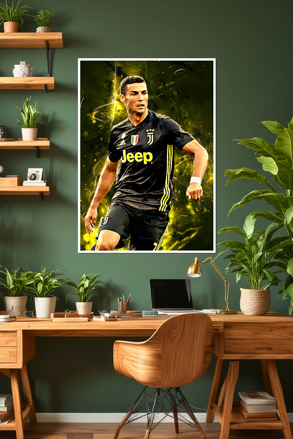 Cristiano Ronaldo | Jeep Partnership | Football Poster