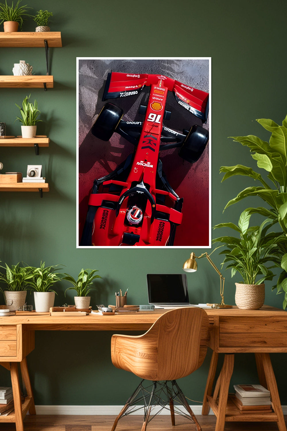 Ferrari F1 Car | F1 Racing Poster