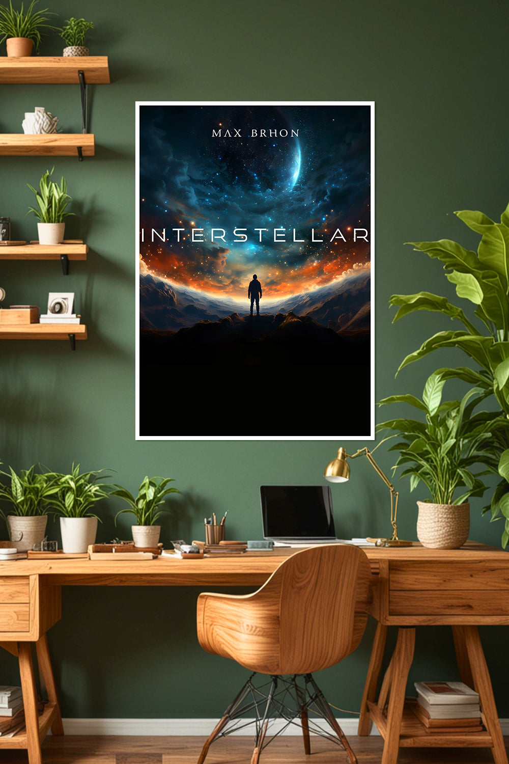 Interstellar | Sci-Fi Space | Christopher Nolan | Movie Poster