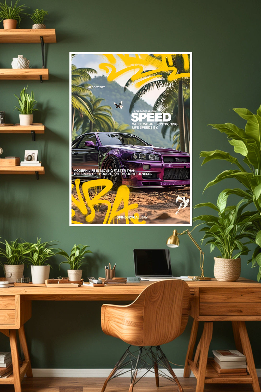 Nissan Skyline GT-R R34 | Car Poster