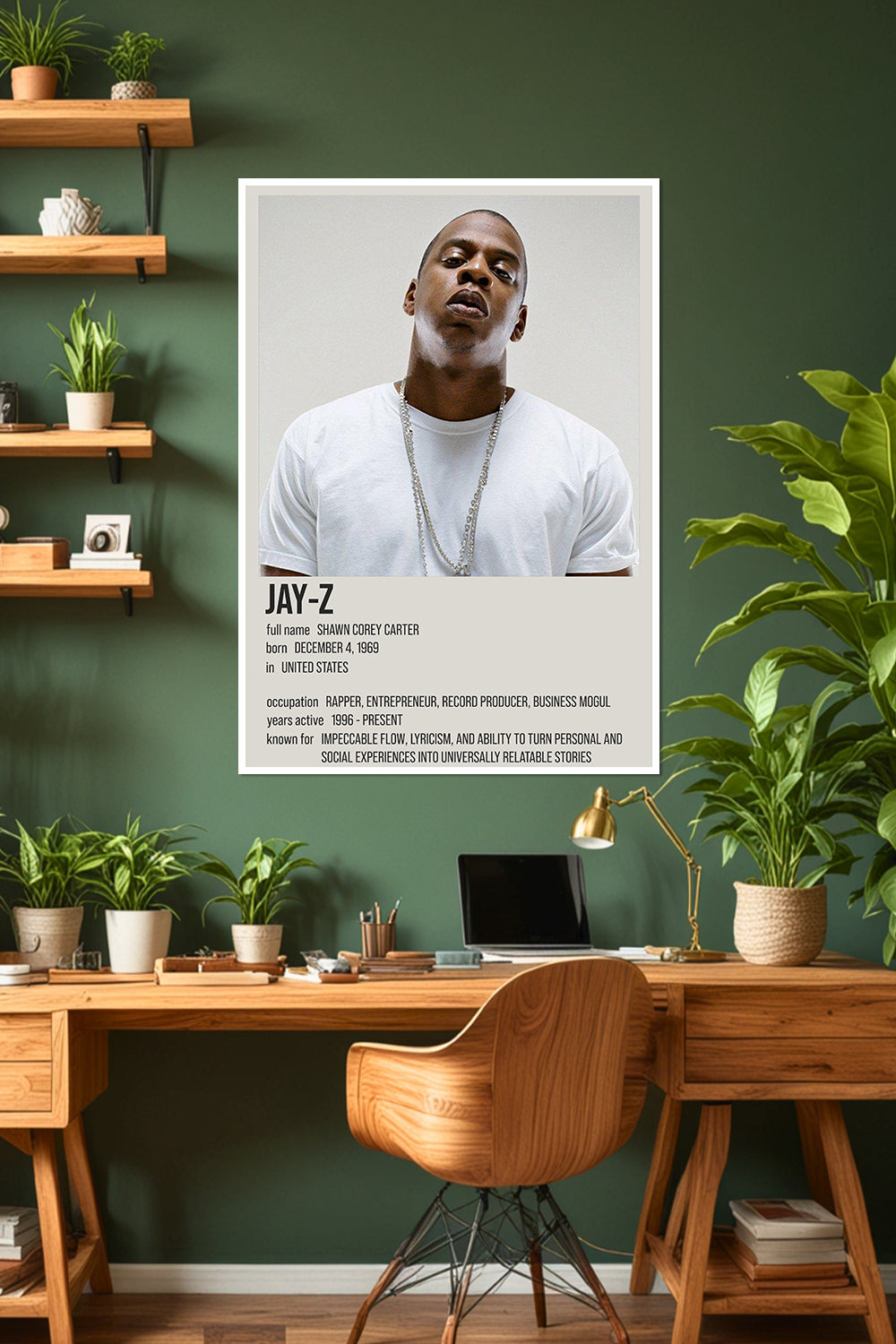 Jay-Z | Hip-Hop Icon & Business Mogul | Rap Legend | Music Poster