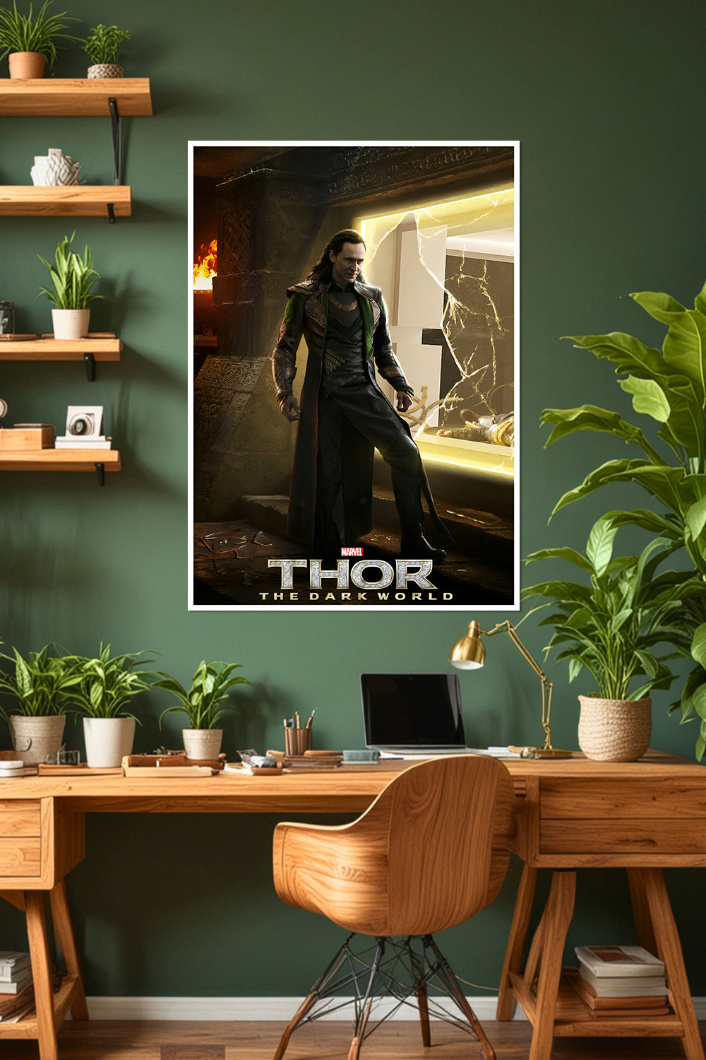 Loki | Thor: The Dark World | Tom Hiddleston | Marvel Poster