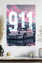 Porsche 911 RWB | Car Poster