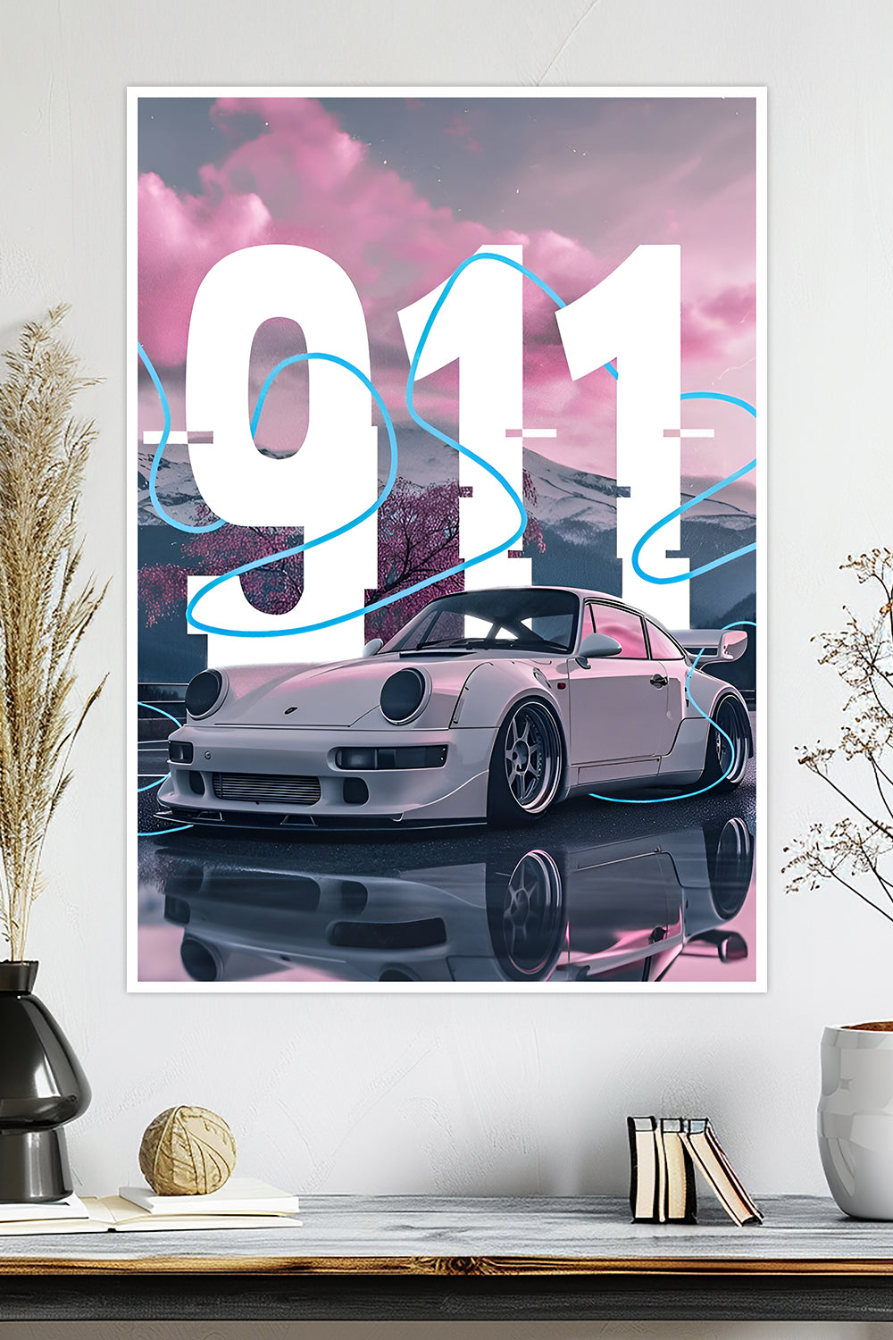 Porsche 911 RWB | Car Poster