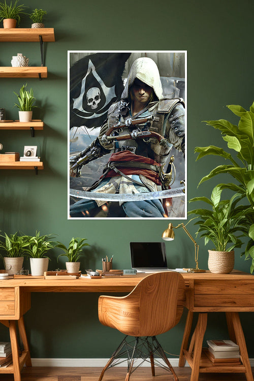 Assassin's Creed IV: Black Flag | Edward Kenway | Game  Poster