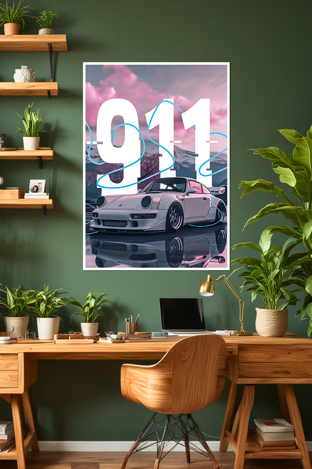 Porsche 911 RWB | Car Poster