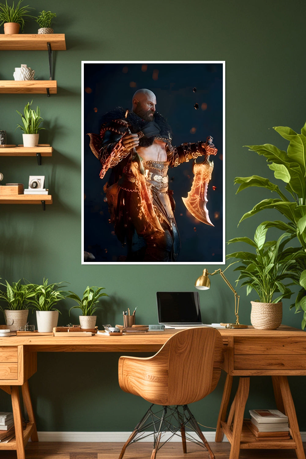 God of War | Kratos & Atreus | Game Poster