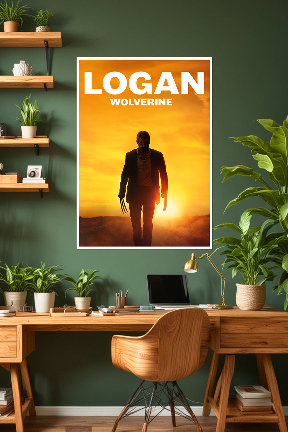 Logan Wolverine | Hugh Jackman X-Men | Marvel Poster