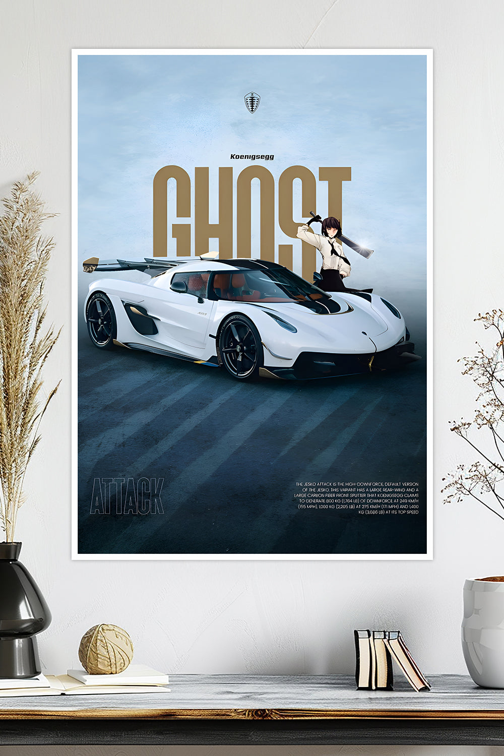 Koenigsegg Jesko Attack | Car Poster