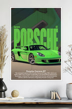 Porsche Carrera GT | Car Poster