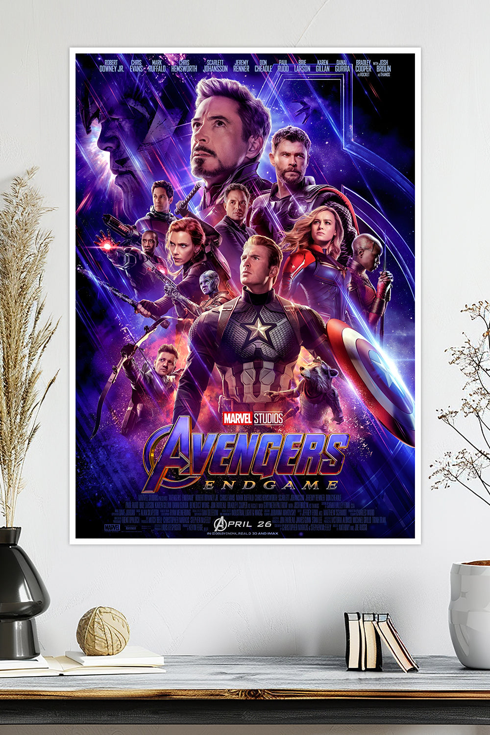 Avengers Endgame | Marvel Studios | Official Movie Poster | Marvel Poster