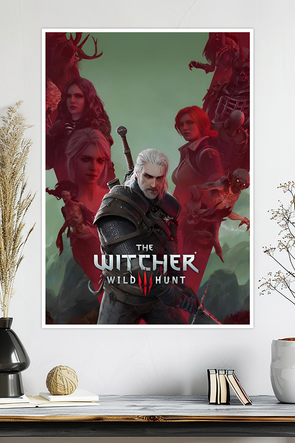 The Witcher 3: Wild Hunt | Geralt of Rivia | Game Poster