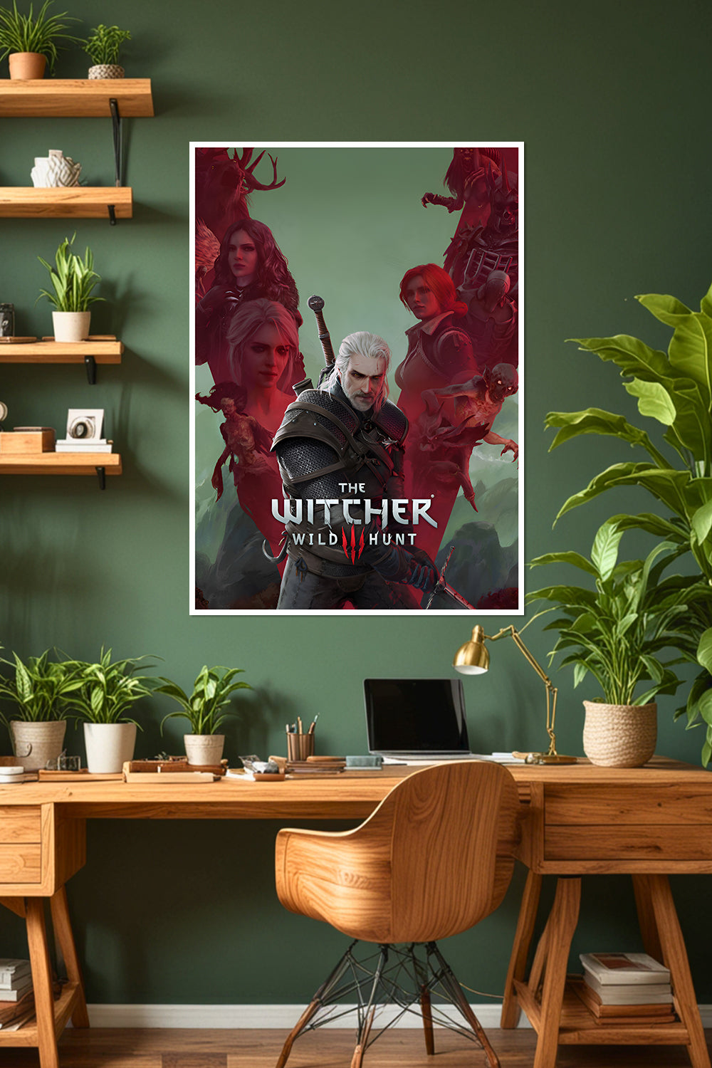 The Witcher 3: Wild Hunt | Geralt of Rivia | Game Poster
