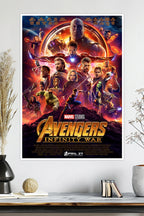 Avengers Infinity War | Marvel Studios | Official Movie Poster | Marvel Poster