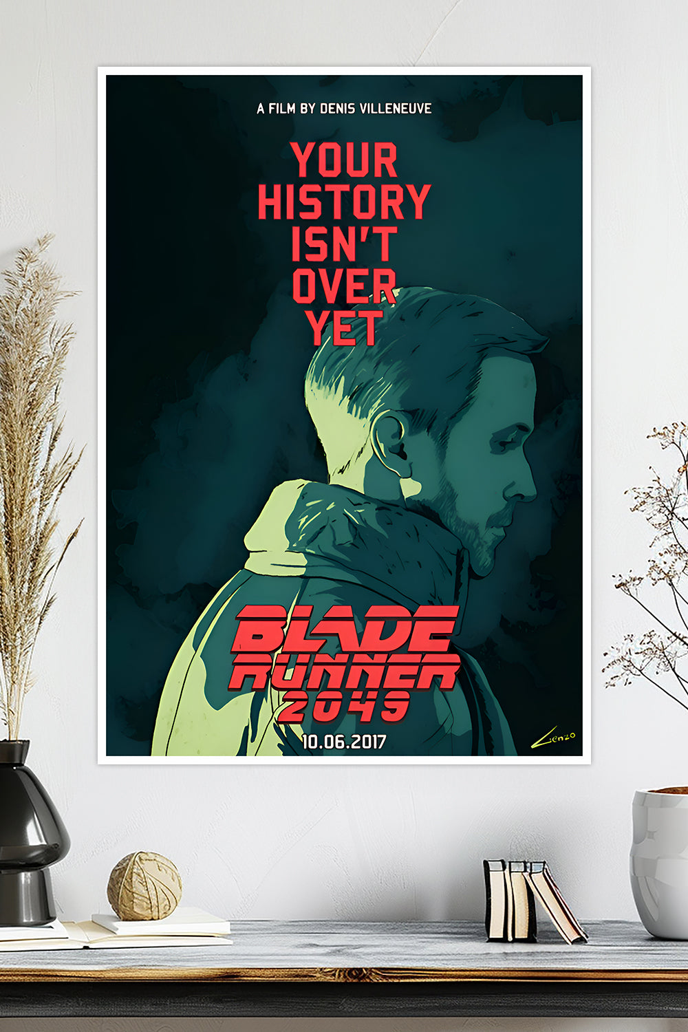 Blade Runner 2049 | "Your History Isn't Over Yet" | Movie Poster