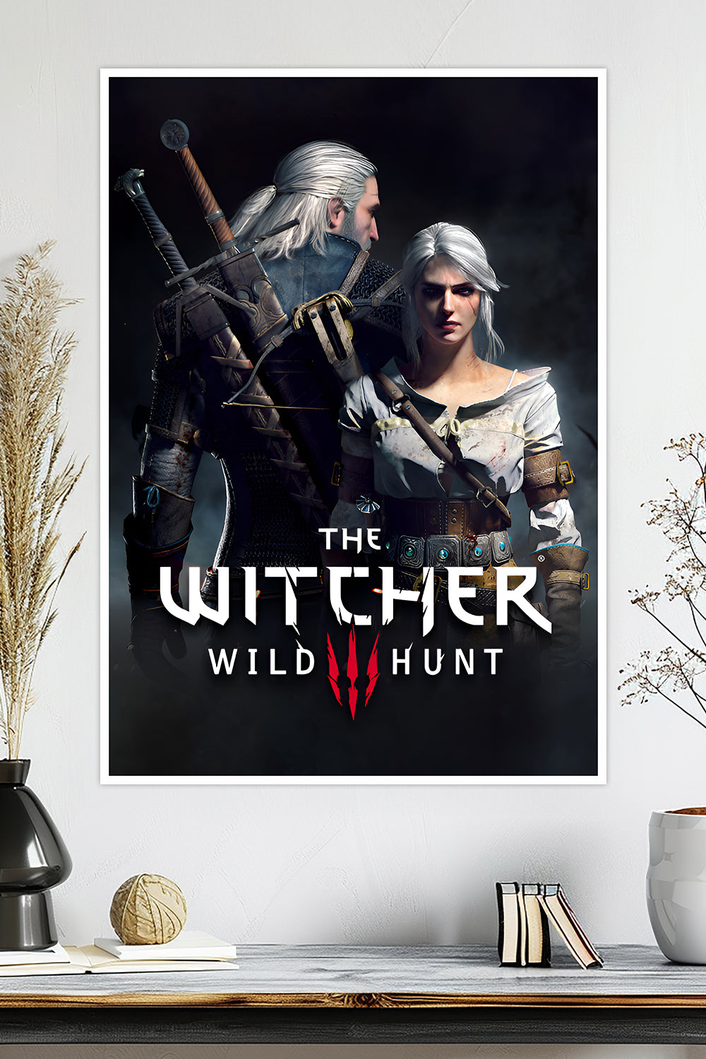 Geralt and CiriThe | Witcher 3: Wild Hunt | Game Poster