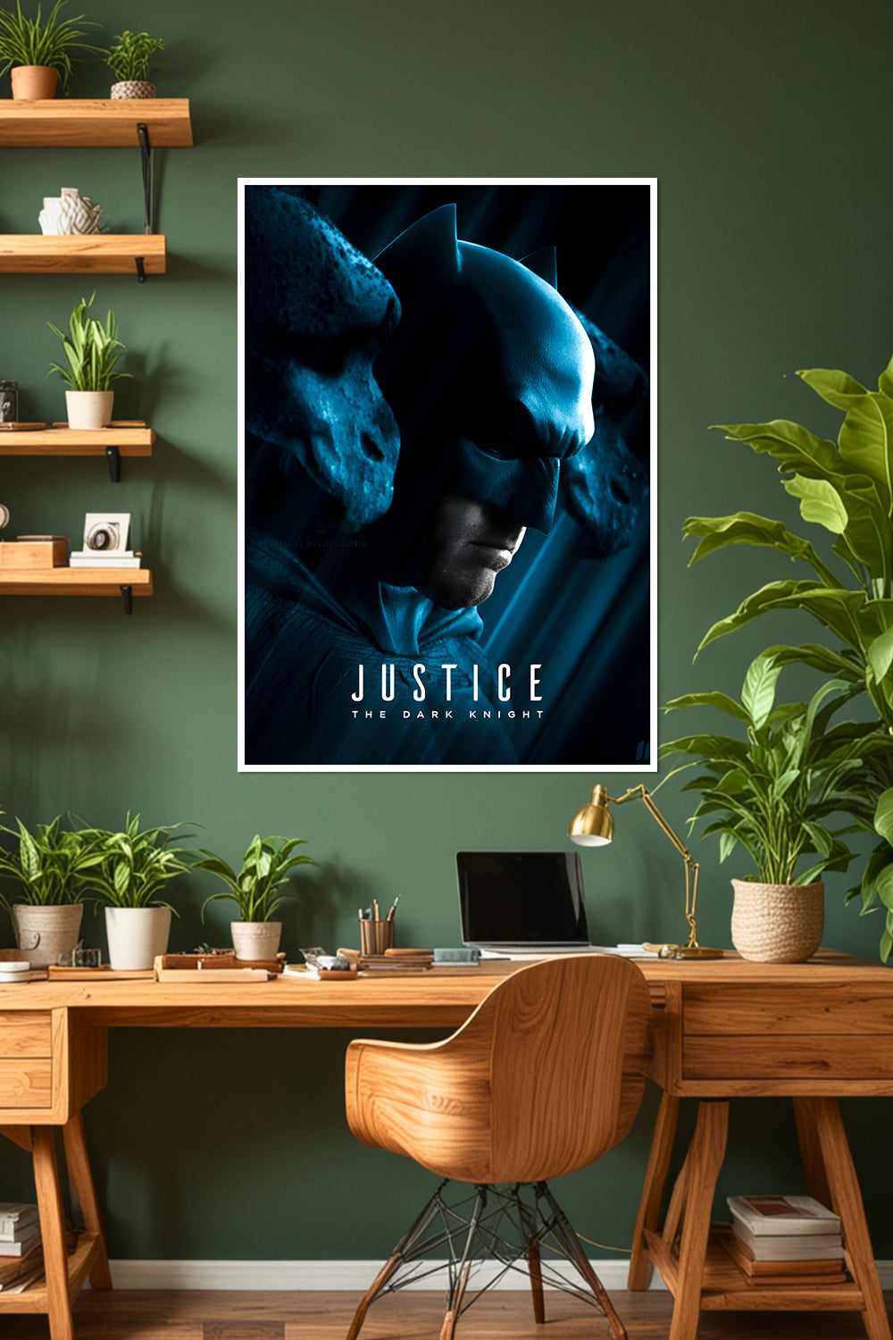 The Dark Knight Batman | Justice Gotham | DC Poster