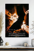 Batman Begins | Christian Bale | DC Poster