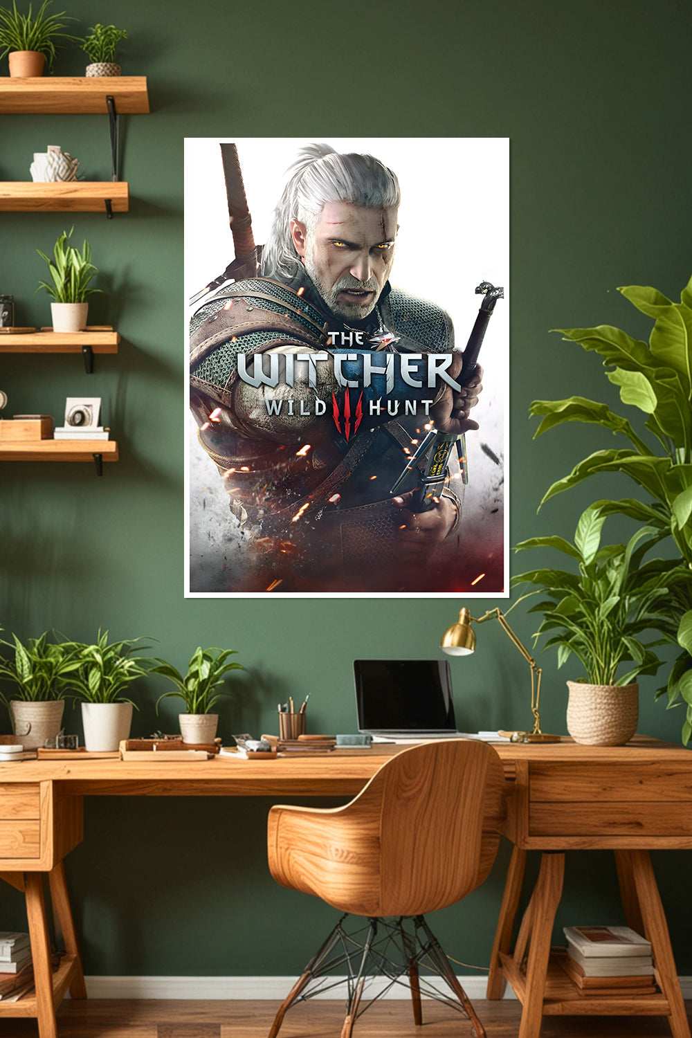 The Witcher 3: Wild Hunt | Geralt of Rivia | Game Poster (Copy)