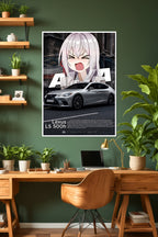 Anya | Lexus LS 500h | Car Poster