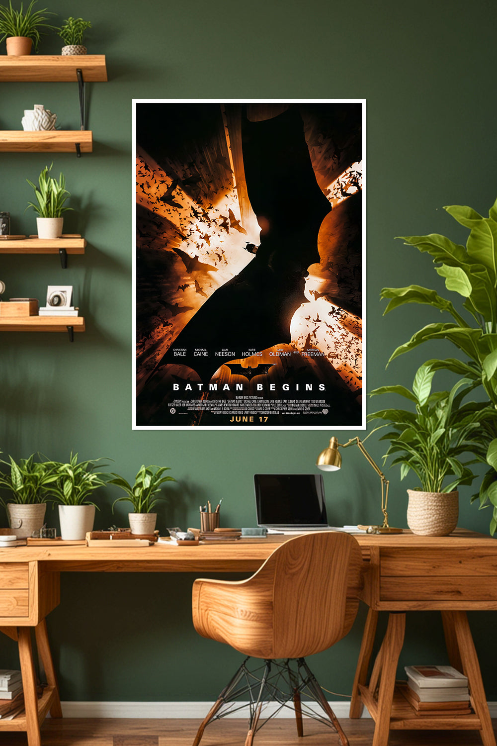 Batman Begins | Christian Bale | DC Poster