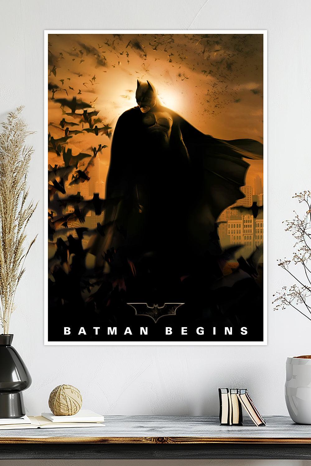 Batman Begins | Christian Bale | The Dark Knight | DC Poster