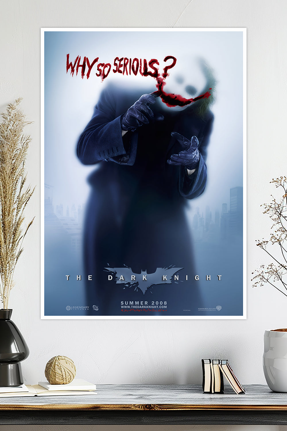 Why So Serious? | Joker | The Dark Knight | DC Poster