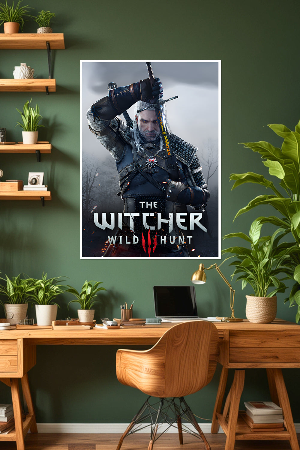 The Witcher 3: Wild Hunt | Geralt of Rivia | Game Poster