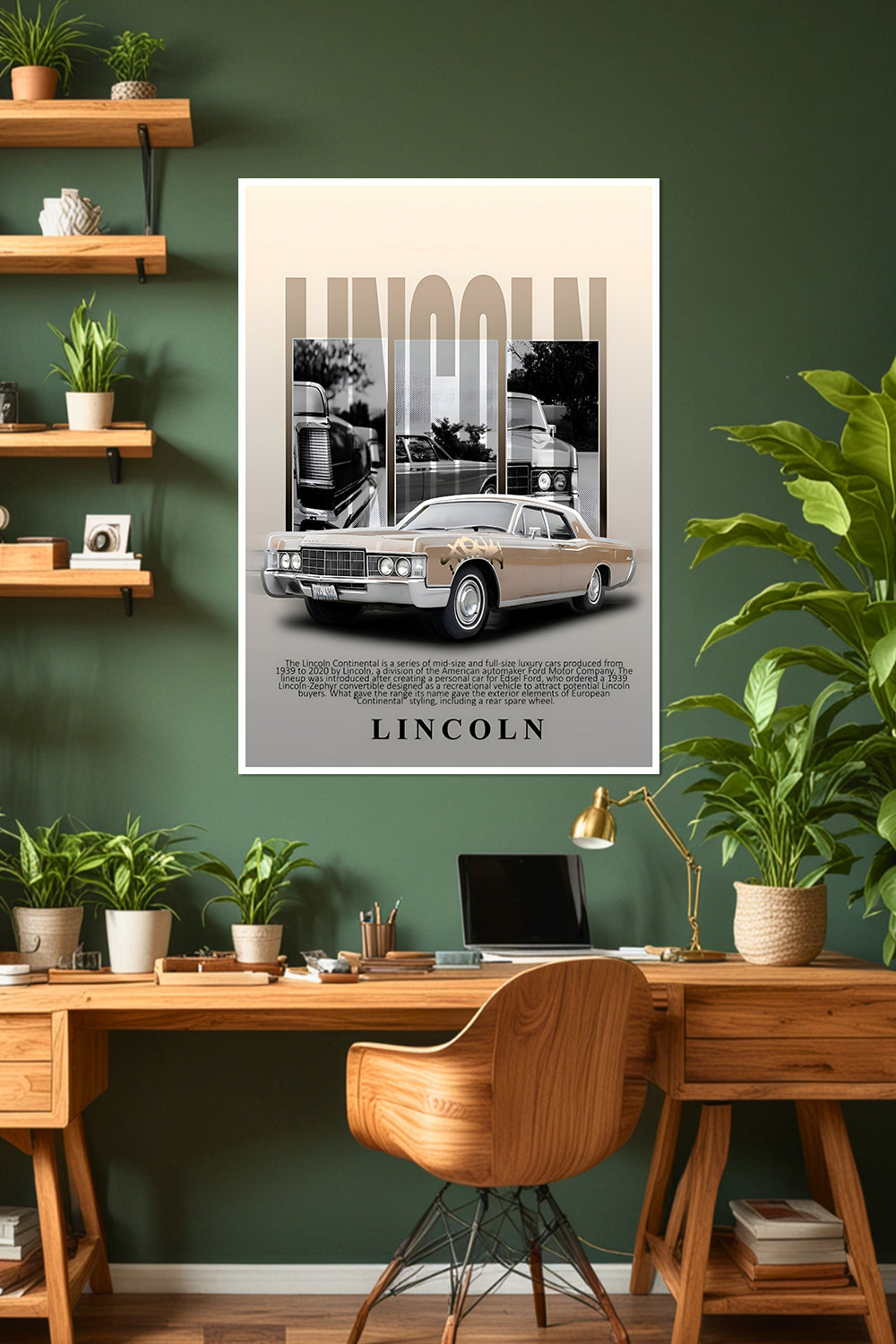 Lincoln Continental | Car Poster