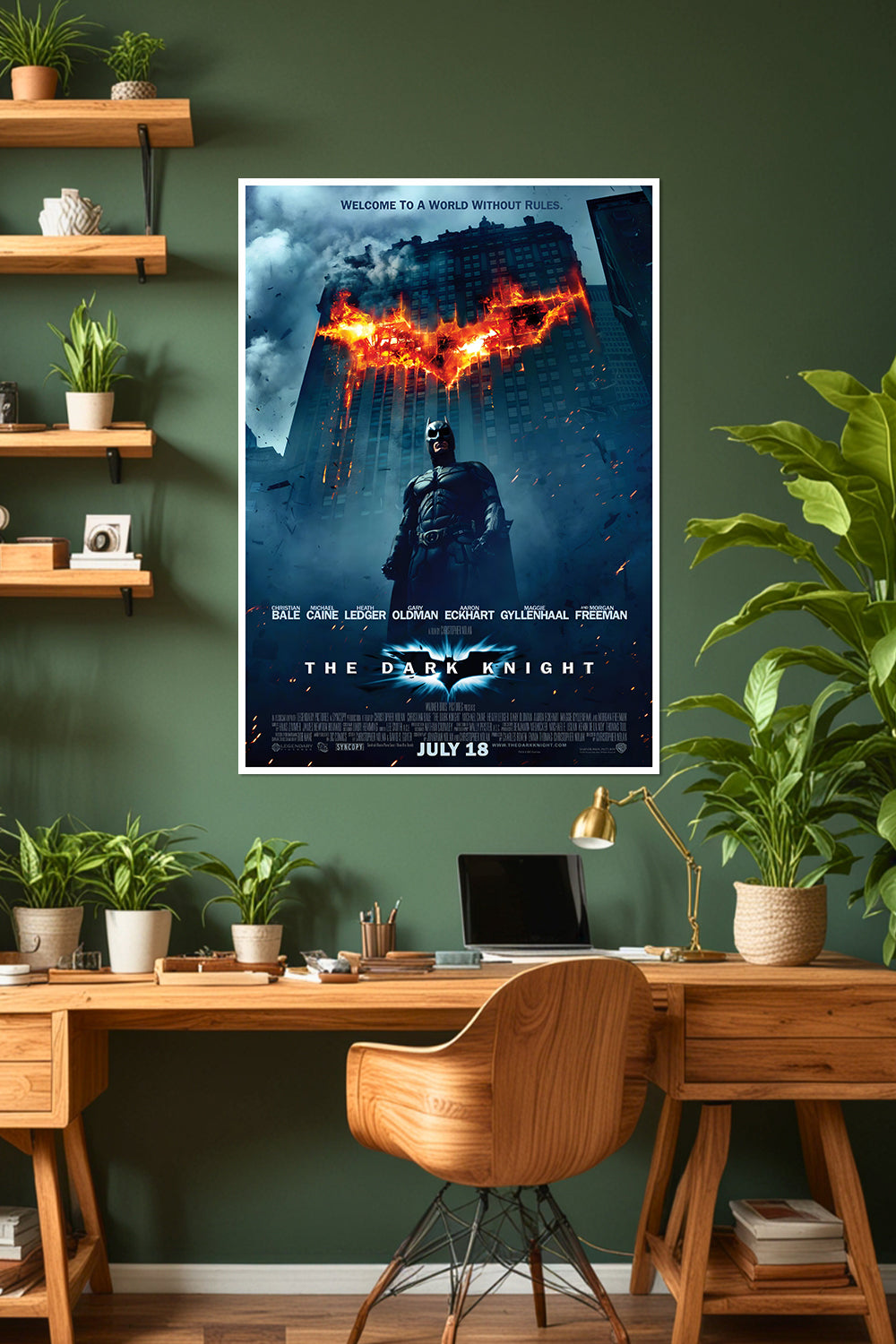 Batman | Christian Bale | The Dark Knight | DC Poster