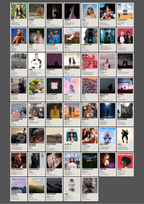 54 Epic Song & Music Collage Set