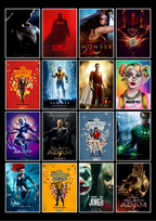 16 Epic DC Collage Set