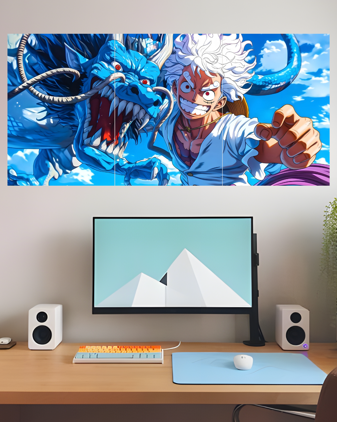 Monkey D.Luffy | One Piece Anime | 3 Piece Set