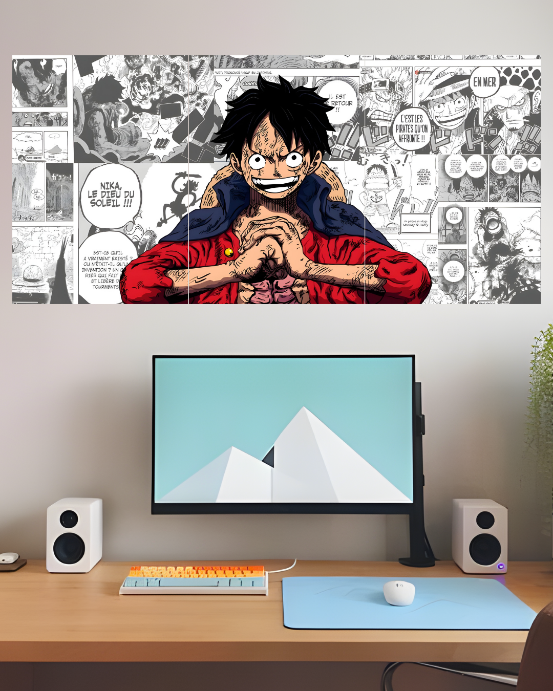 Monkey D.Luffy | One Piece Anime | 3 Piece Set