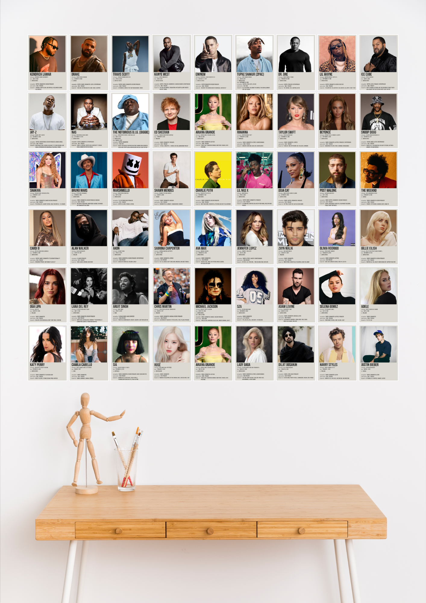 54 Epic Music Collage Set