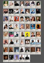 54 Epic Music Collage Set