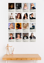 16 Epic Musician & Singer Collage Set