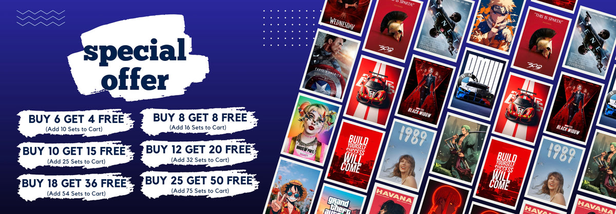 Theposterpalette – Premium Wall Posters, Combo Sets & Custom Prints ...