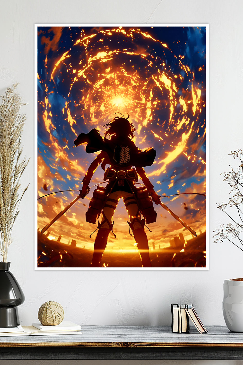 Mikasa Ackerman | Attack On Titan | Anime Poster