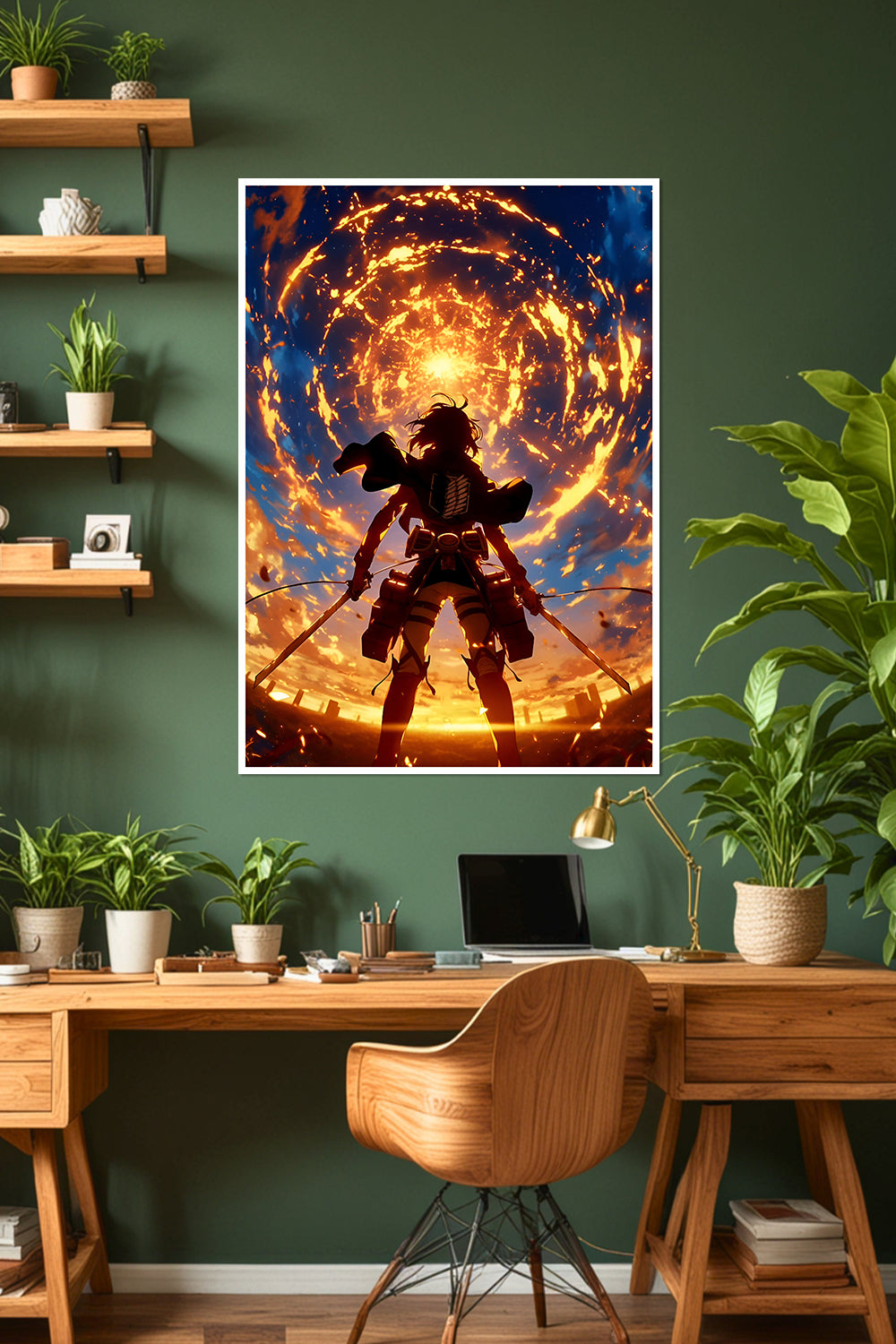 Mikasa Ackerman | Attack On Titan | Anime Poster