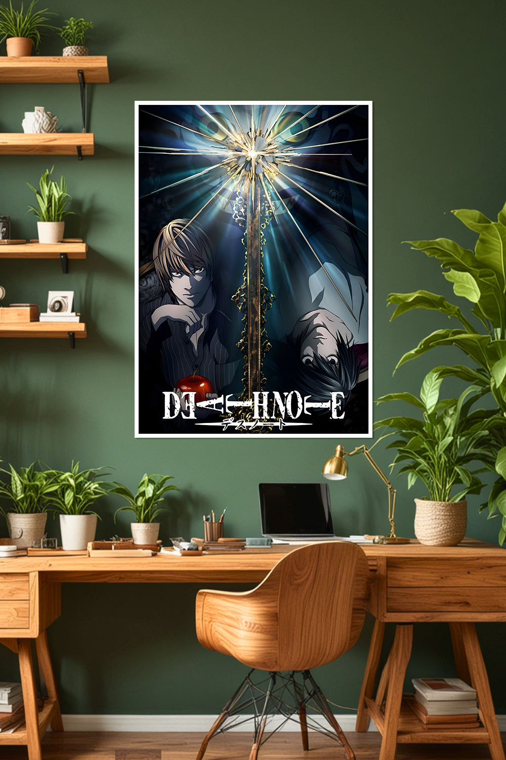 Light Yagami & L | Death Note | Anime Poster