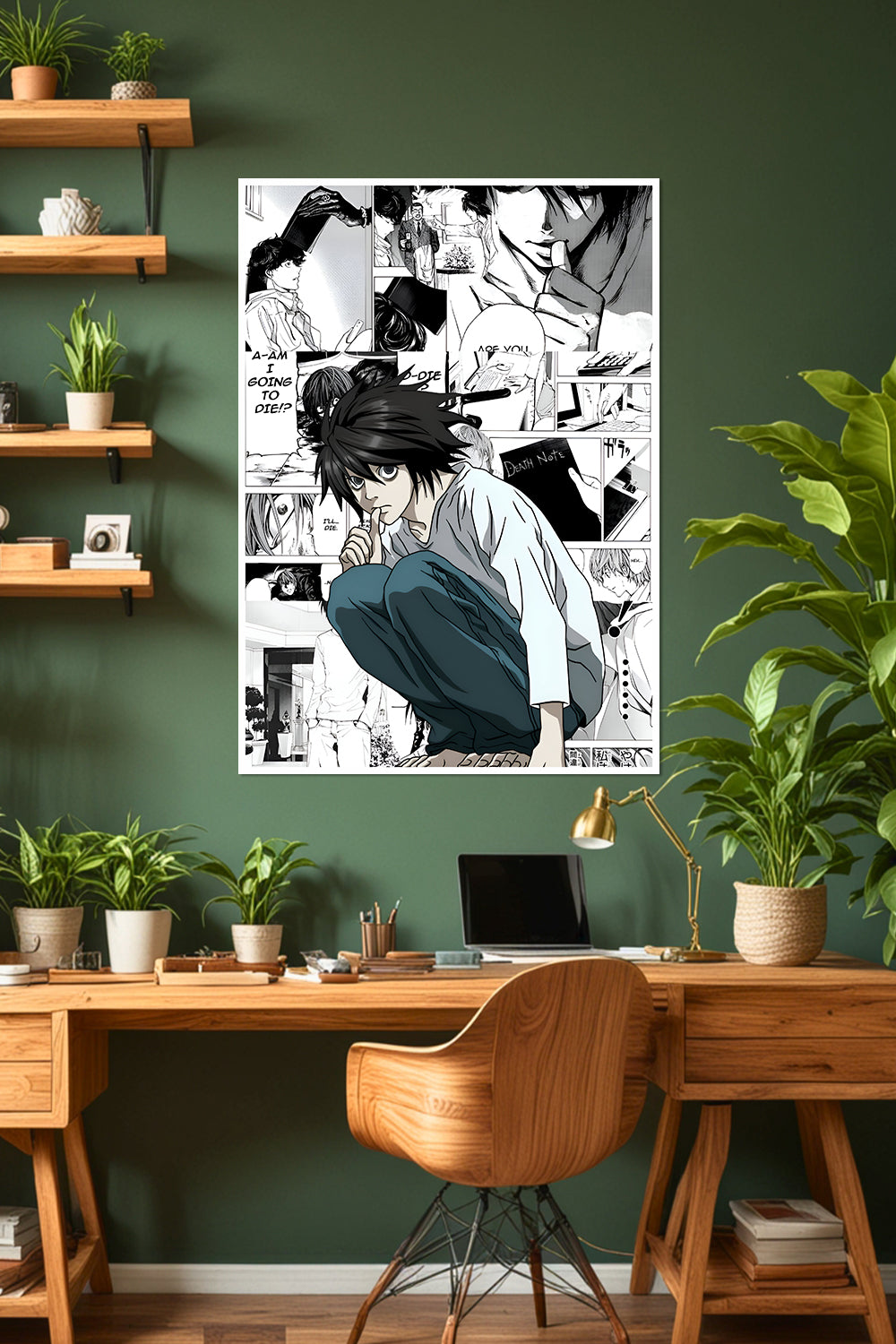 L | Death Note | Anime Poster