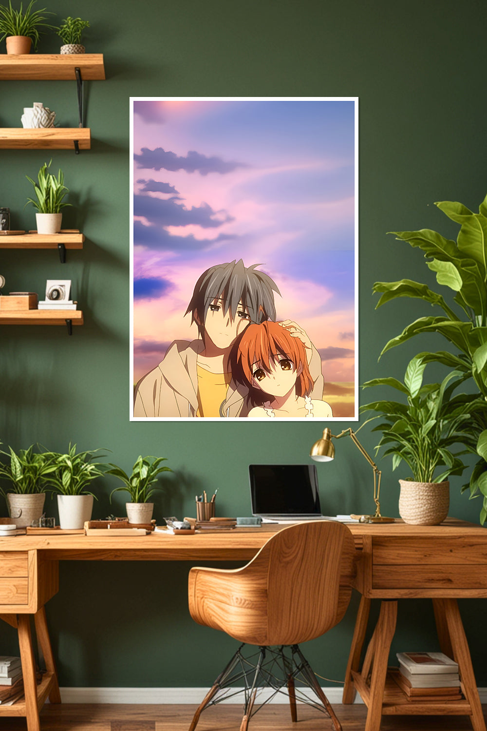 Nagisa & Tomoya | Clannad | Anime Poster