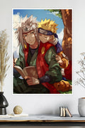 Jiraiya & Naruto | Naruto | Anime Poster