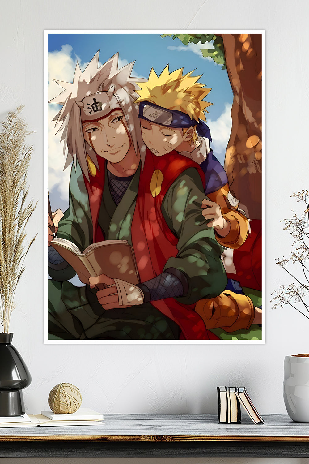 Jiraiya & Naruto | Naruto | Anime Poster