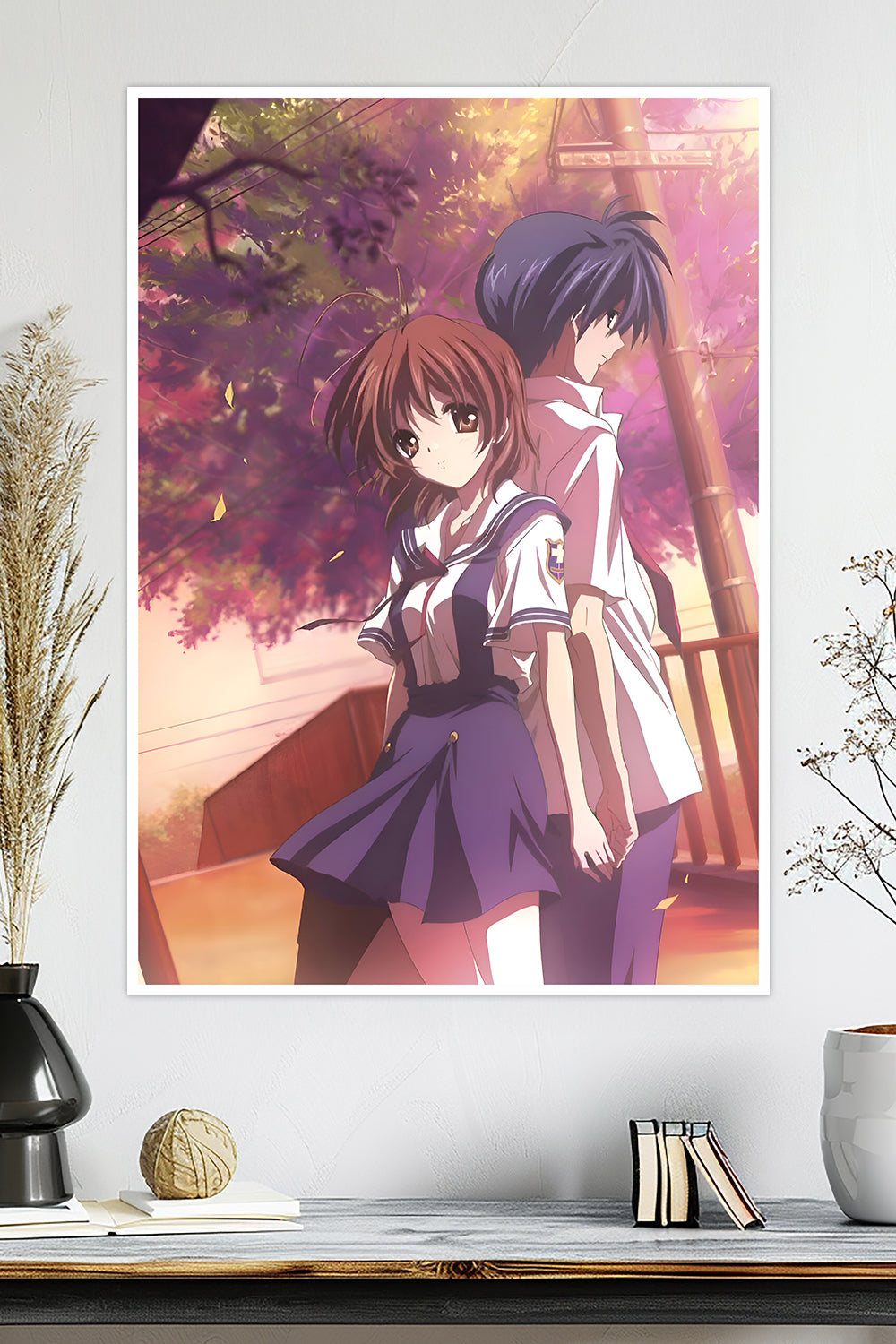 Nagisa & Tomoya | Clannad | Anime Poster