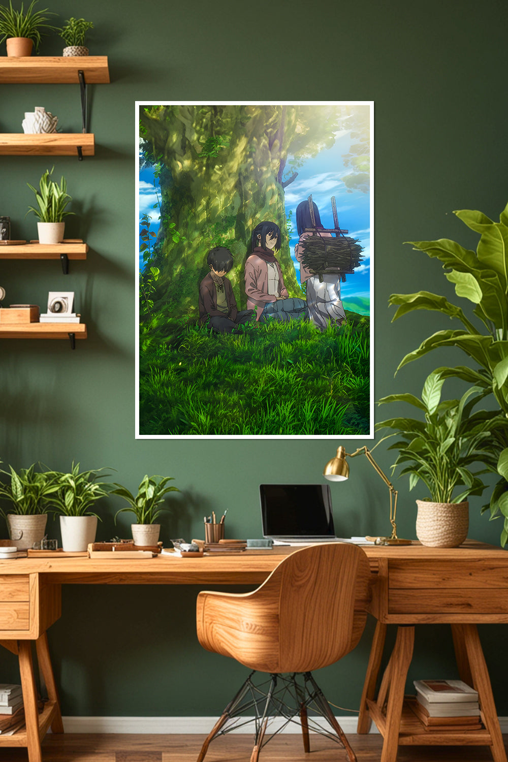 Eren Yeager | Attack On Titan | Anime Poster