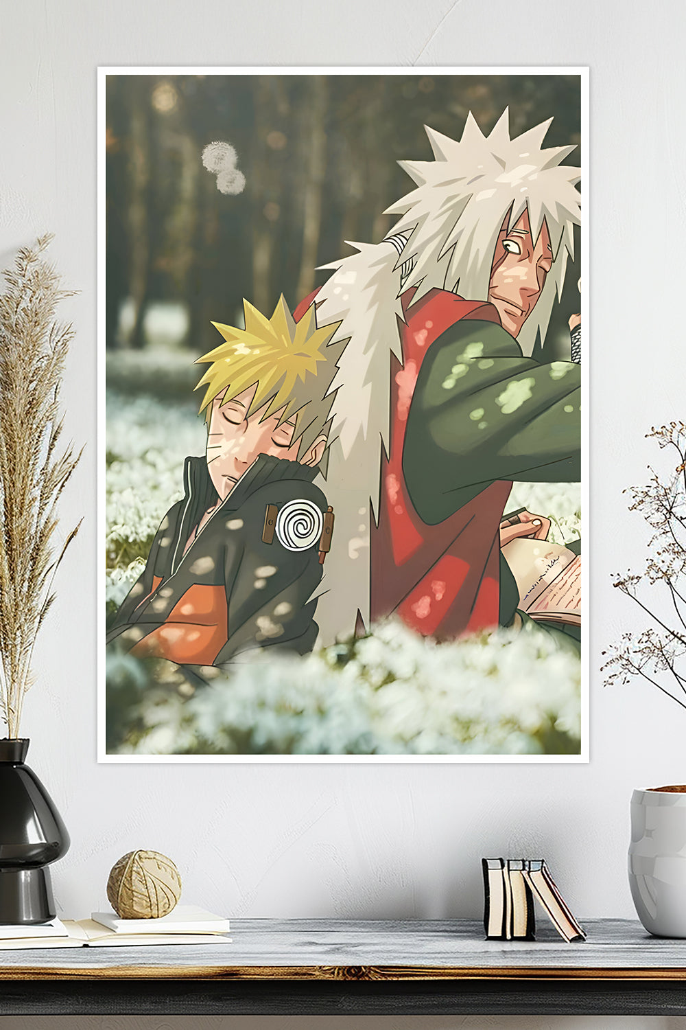 Naruto & Jiraiya | Naruto | Anime Poster