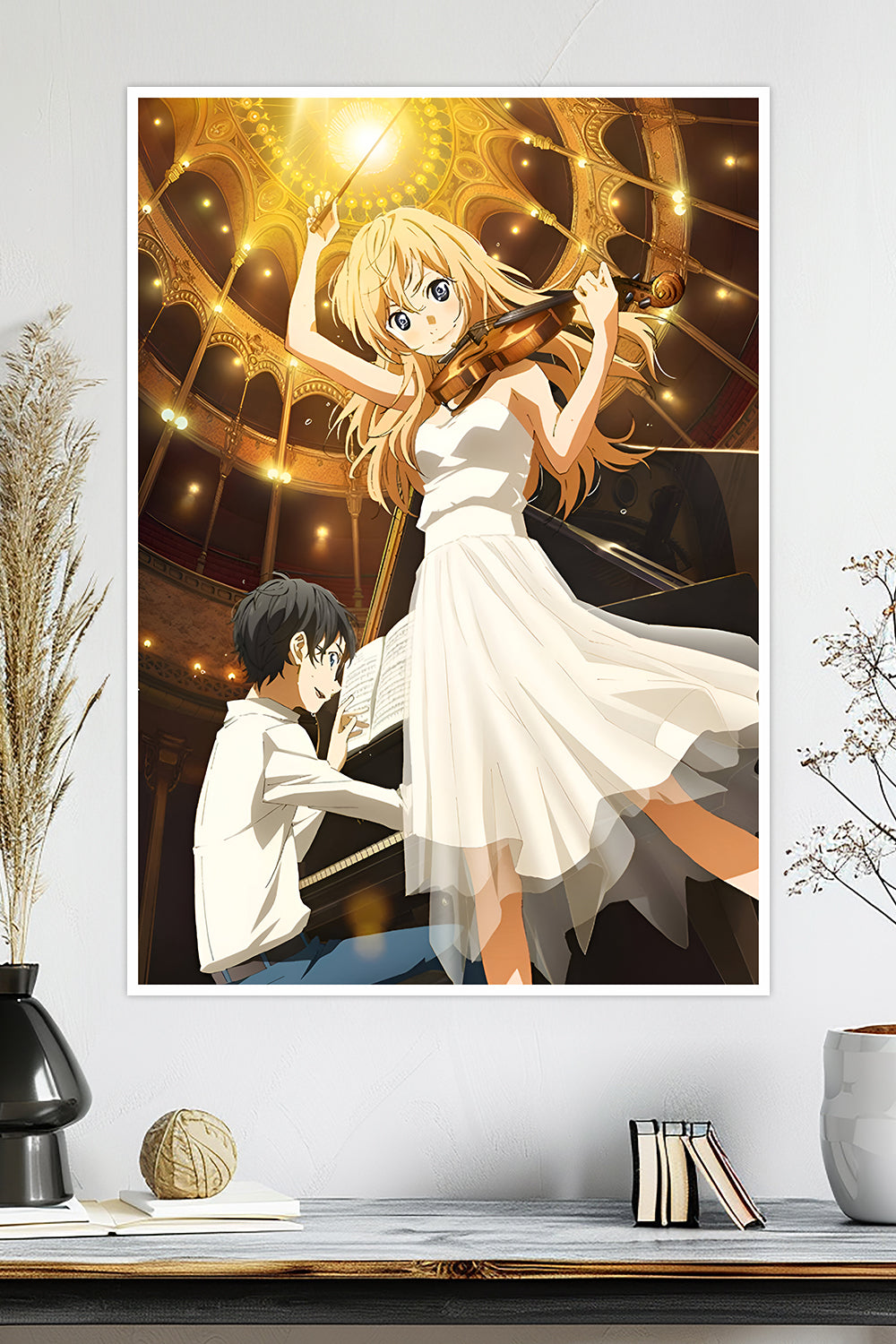 Your Lie in April | Kaori & Kousei | Anime Poster