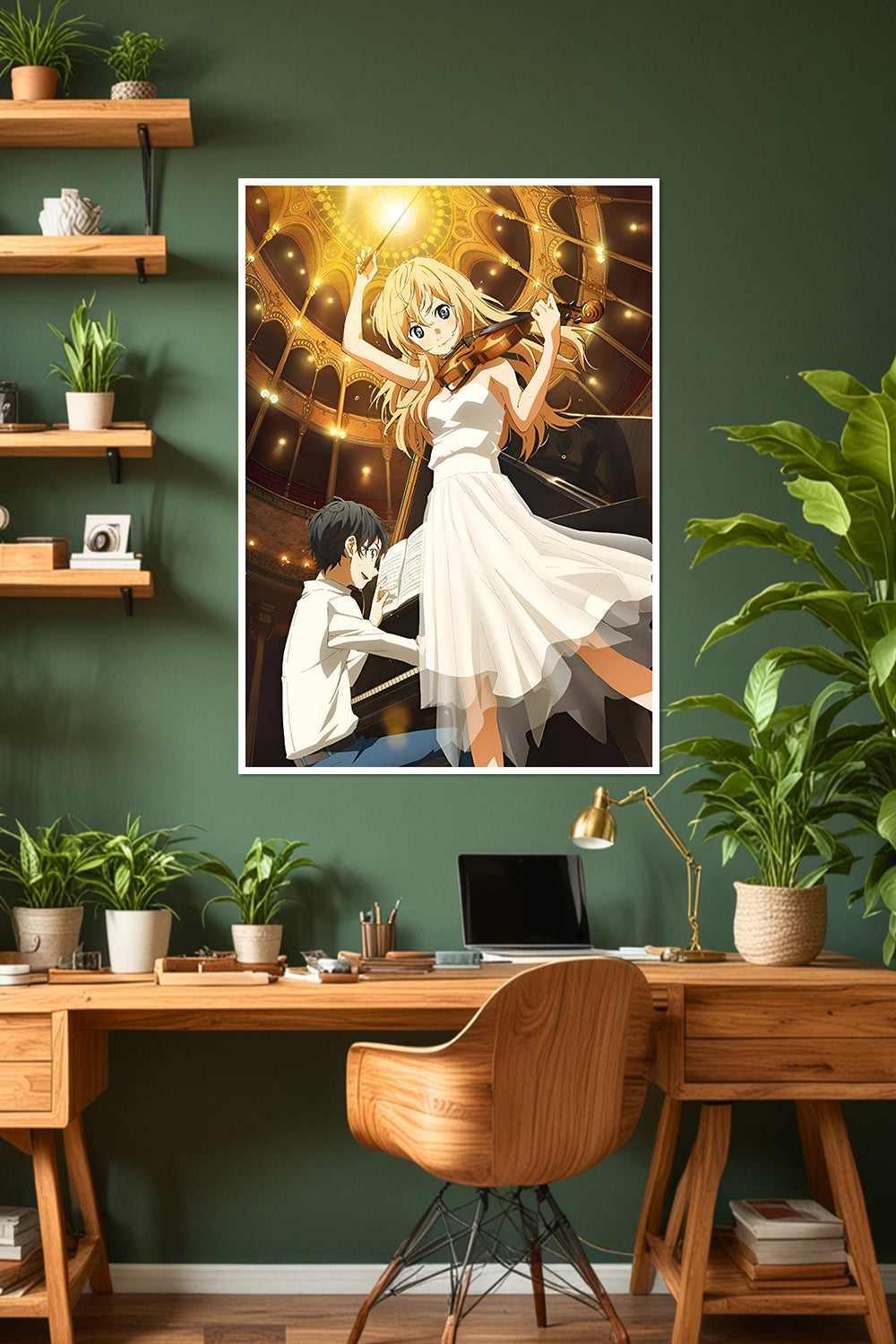 Your Lie in April | Kaori & Kousei | Anime Poster